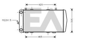 ElectroAuto 31R61003 - RADIADOR->APLICACION ORIGINAL SKODA