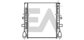 ElectroAuto 31R63003 - RADIADOR->APLICACION ORIGINAL SCANI