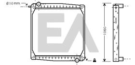 ElectroAuto 31R63004 - RADIADOR AGUA SCANIA