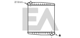 ElectroAuto 31R63007 - RADIADOR AGUA SCANIA