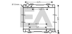 ElectroAuto 31R63011 - RADIADOR->APLICACION ORIGINAL SCANI