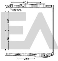 ElectroAuto 31R63012 - RADIADOR->APLICACION ORIGINAL SCANI