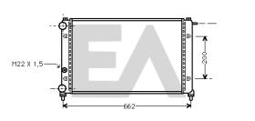 ElectroAuto 31R67008 - RADIADOR->APLICACION ORIGINAL SEAT