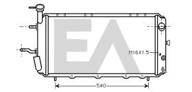 ElectroAuto 31R68003 - RADIADOR->APLICACION ORIGINAL SUBAR