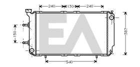 ElectroAuto 31R68010 - RADIADOR->APLICACION ORIGINAL SUBAR