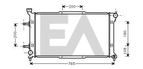 ElectroAuto 31R68018 - RADIADOR->APLICACION ORIGINAL SUBAR