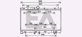 ElectroAuto 31R68051 - RADIADOR->APLICACION ORIGINAL SUBAR