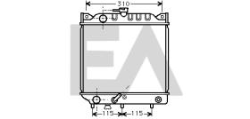 ElectroAuto 31R69006 - RADIADOR->APLICACION ORIGINAL SUZUK