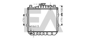 ElectroAuto 31R69009 - RADIADOR->APLICACION ORIGINAL SUZUK