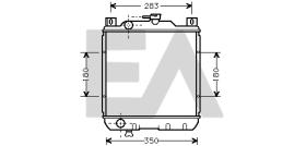 ElectroAuto 31R69013 - RADIADOR->APLICACION ORIGINAL SUZUK