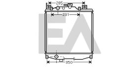 ElectroAuto 31R69017 - RADIADOR->APLICACION ORIGINAL SUZUK