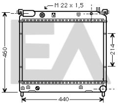 ElectroAuto 31R69019 - RADIADOR->APLICACION ORIGINAL SUZUK