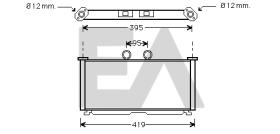 ElectroAuto 31R69022 - RADIADOR->APLICACION ORIGINAL SUZUK