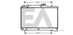 ElectroAuto 31R69025 - RADIADOR->APLICACION ORIGINAL SUZUK