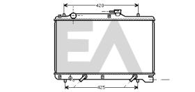 ElectroAuto 31R69028 - RADIADOR->APLICACION ORIGINAL SUZUK