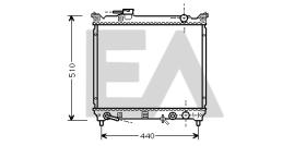 ElectroAuto 31R69037 - RADIADOR->APLICACION ORIGINAL SUZUK