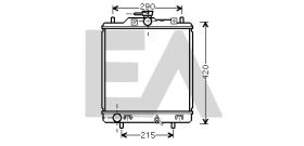 ElectroAuto 31R69039 - RADIADOR->APLICACION ORIGINAL SUZUK