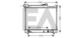 ElectroAuto 31R69040 - RADIADOR->APLICACION ORIGINAL SUZUK