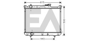 ElectroAuto 31R69041 - RADIADOR->APLICACION ORIGINAL SUZUK