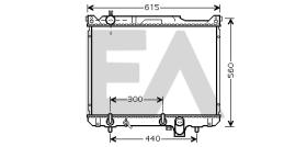 ElectroAuto 31R69046 - RADIADOR->APLICACION ORIGINAL SUZUK