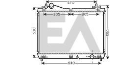 ElectroAuto 31R69052 - RADIADOR->APLICACION ORIGINAL SUZUK