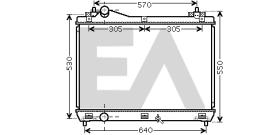 ElectroAuto 31R69053 - RADIADOR->APLICACION ORIGINAL SUZUK