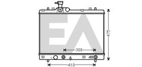 ElectroAuto 31R69064 - RADIADOR->APLICACION ORIGINAL SUZUK