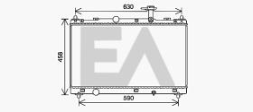 ElectroAuto 31R69065 - RADIADOR->APLICACION ORIGINAL SUZUK