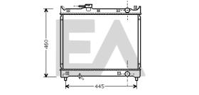 ElectroAuto 31R69069 - RADIADOR AGUA SUZUKI