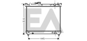 ElectroAuto 31R69070 - RADIADOR->APLICACION ORIGINAL SUZUK