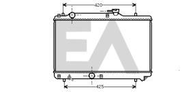 ElectroAuto 31R69072 - RADIADOR->APLICACION ORIGINAL SUZUK