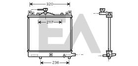 ElectroAuto 31R69075 - RADIADOR->APLICACION ORIGINAL SUZUK