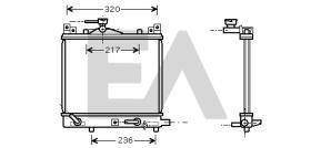 ElectroAuto 31R69076 - RADIADOR->APLICACION ORIGINAL SUZUK