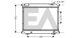 ElectroAuto 31R69079 - RADIADOR->APLICACION ORIGINAL SUZUK