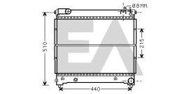 ElectroAuto 31R69080 - RADIADOR->APLICACION ORIGINAL SUZUK