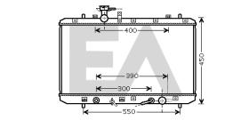 ElectroAuto 31R69086 - RADIADOR->APLICACION ORIGINAL SUZUK