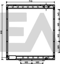 ElectroAuto 31R70001 - RADIADOR->APLICACION ORIGINAL TEMSA