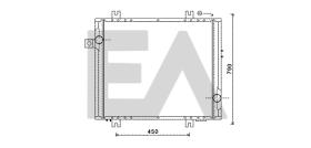 ElectroAuto 31R70002 - RADIADOR->APLICACION ORIGINAL TEMSA