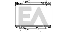 ElectroAuto 31R71016 - RADIADOR->APLICACION ORIGINAL TOYOT