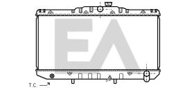 ElectroAuto 31R71056 - RADIADOR->APLICACION ORIGINAL TOYOT