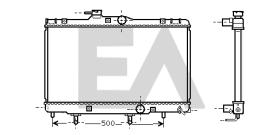 ElectroAuto 31R71074 - RADIADOR->APLICACION ORIGINAL TOYOT