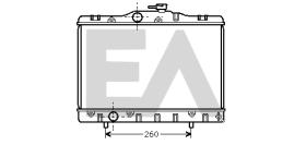 ElectroAuto 31R71082 - RADIADOR->APLICACION ORIGINAL TOYOT