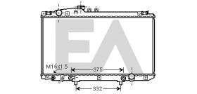 ElectroAuto 31R71176 - RADIADOR->APLICACION ORIGINAL LEXUS