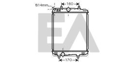 ElectroAuto 31R71193 - RADIADOR->APLICACION ORIGINAL CITRO