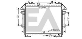 31R71218 - RADIADOR->APLICACION ORIGINAL TOYOT