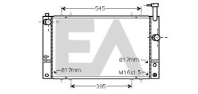 ElectroAuto 31R71243 - RADIADOR->APLICACION ORIGINAL TOYOT