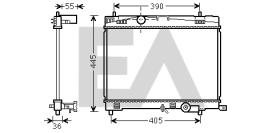 ElectroAuto 31R71286 - RADIADOR->APLICACION ORIGINAL DAIHA