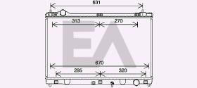 ElectroAuto 31R71288 - RADIADOR->APLICACION ORIGINAL LEXUS