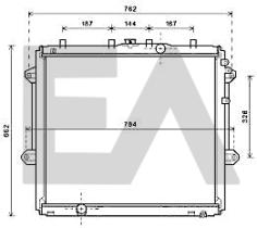 ElectroAuto 31R71289 - RADIADOR->APLICACION ORIGINAL TOYOT