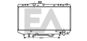 ElectroAuto 31R71294 - RADIADOR->APLICACION ORIGINAL TOYOT